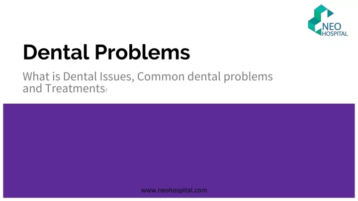 dental problems