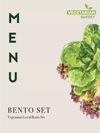 VEG-Local-Bento-Set Menu -Singapore