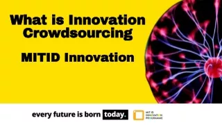 what is innovation crowdsourcing mitid innovation