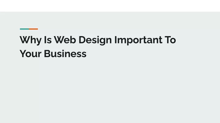 PPT Why Is Web Design Important To Your Business PowerPoint why-is-web-design-important-brandignity