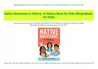 [Epub]$$ Native Americans in History A History Book for Kids (Biographies for Kids) (Ebook pdf)