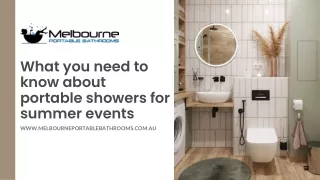 what you need to know about portable showers