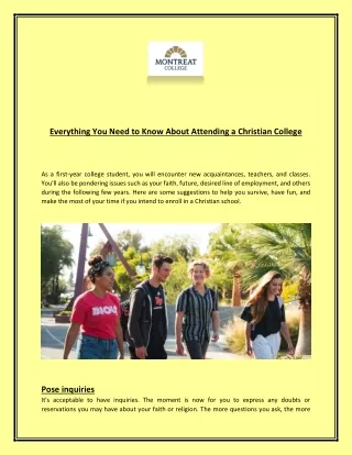 everything you need to know about attending