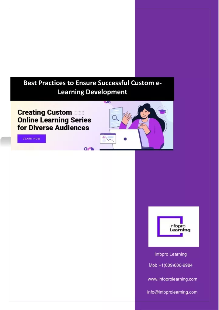 best practices to ensure successful custom