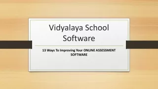 vidyalaya school software