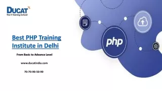 best php training institute in delhi