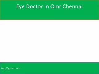 eye doctor in omr chennai