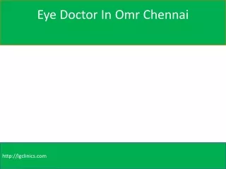 eye doctor in omr chennai