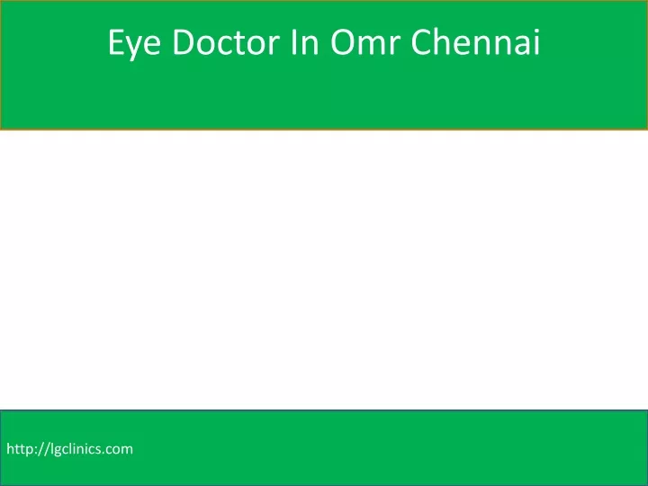 eye doctor in omr chennai