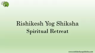 Spiritual Retreat