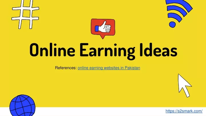 online earning ideas
