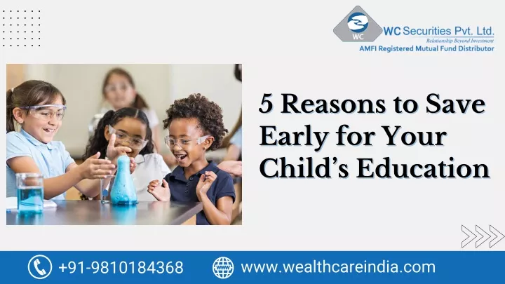 5 reasons to save 5 reasons to save early