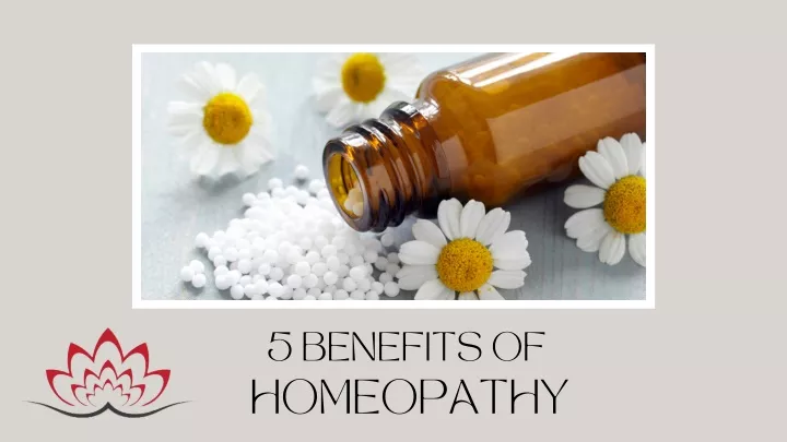 5 benefits of homeopathy