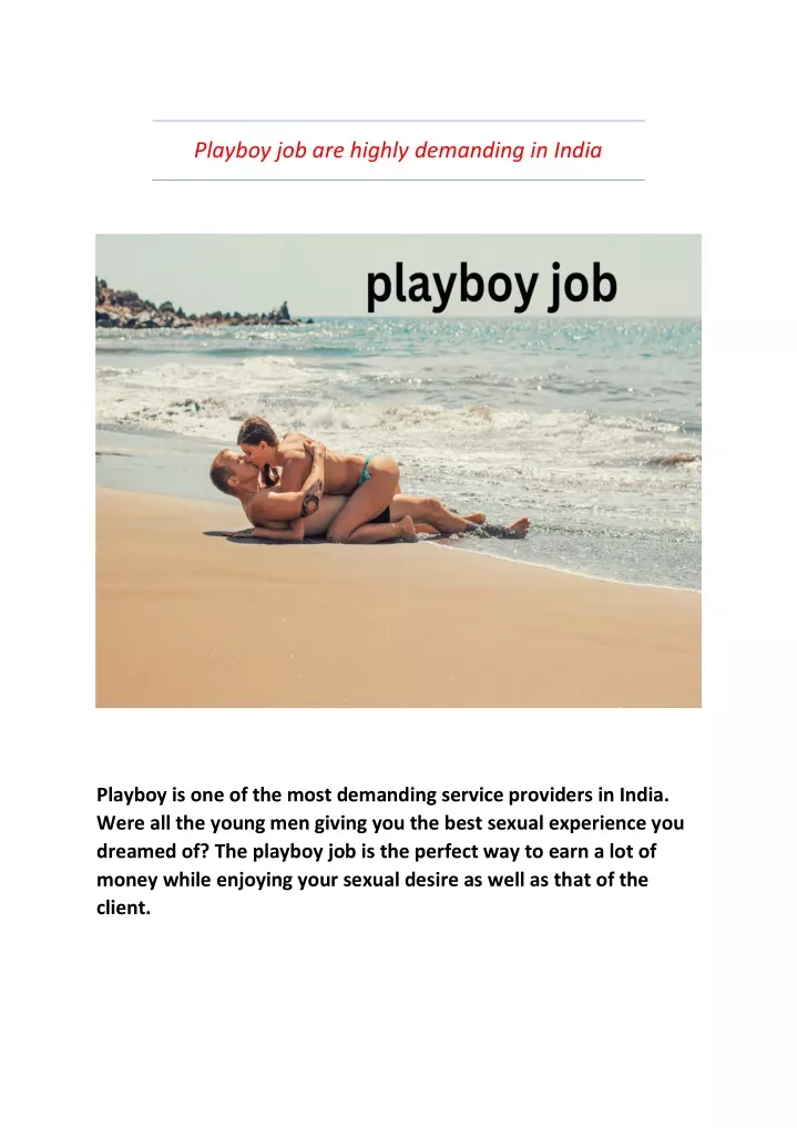 ppt-playboy-job-are-highly-demanding-in-india-powerpoint-presentation