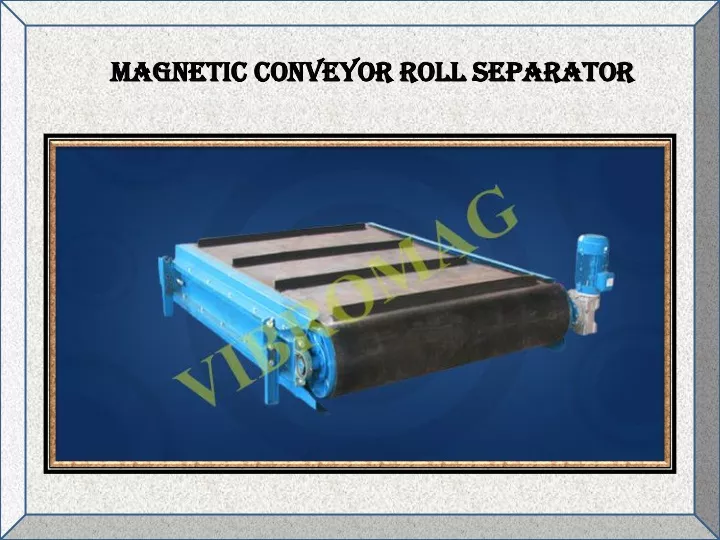 magnetic conveyor roll separator