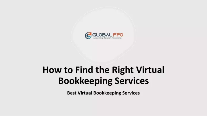 how to find the right virtual bookkeeping services