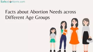 Facts about abortion needs across different age groups