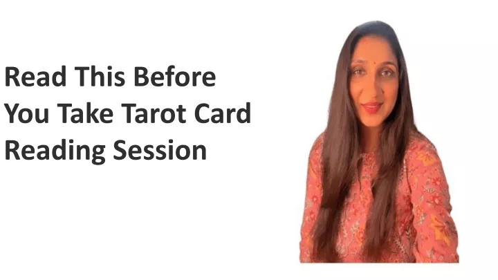 read this before you take tarot card reading