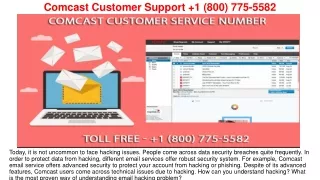 comcast customer support 1 800 775 5582