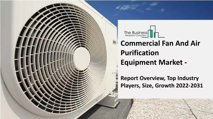 commercial fan and air purification equipment