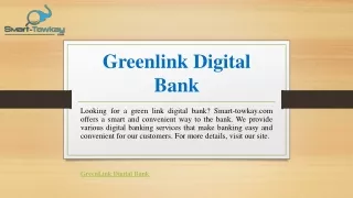 greenlink digital bank