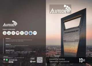 Aluminium Composite Panels Sheets by Alutech New Shades