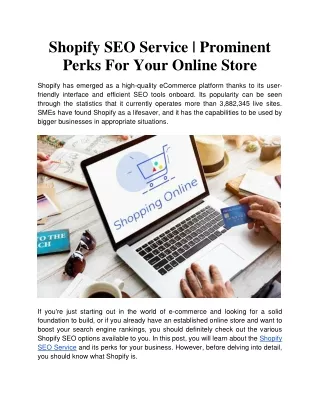 Shopify Is SEO Friendly. Can SEO Help Shopify Stores?