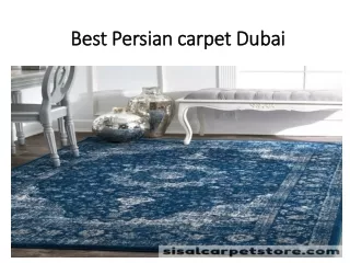 best persian carpet dubai