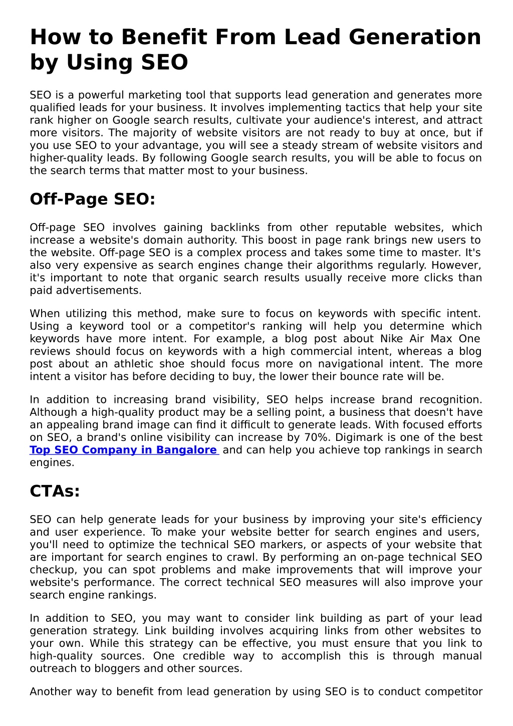 PPT - How to Benefit from Lead Generation by Using SEO PowerPoint ...