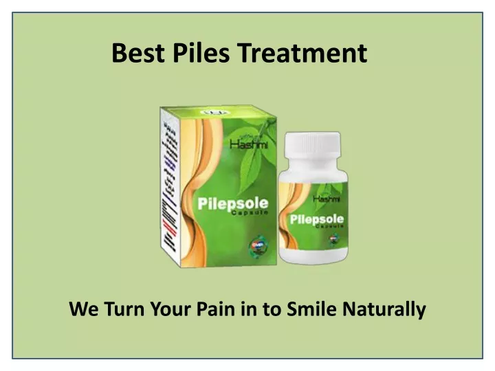 best piles treatment