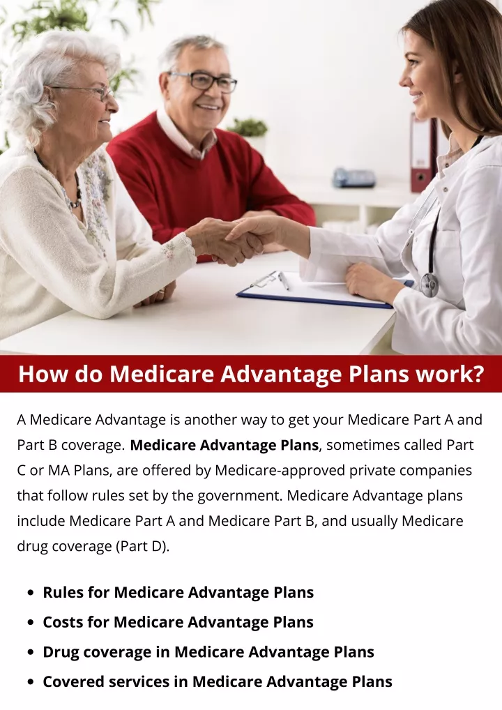 Ppt - How Do Medicare Advantage Plans Work Powerpoint Presentation 