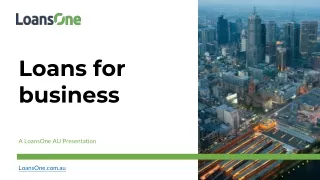 Loans For Business