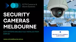 Security Cameras Melbourne