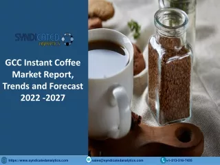 gcc instant coffee market report trends