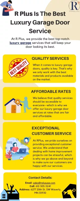 The Best Luxury Garage Door Service In Town