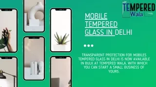 Mobile Tempered Glass in Delhi