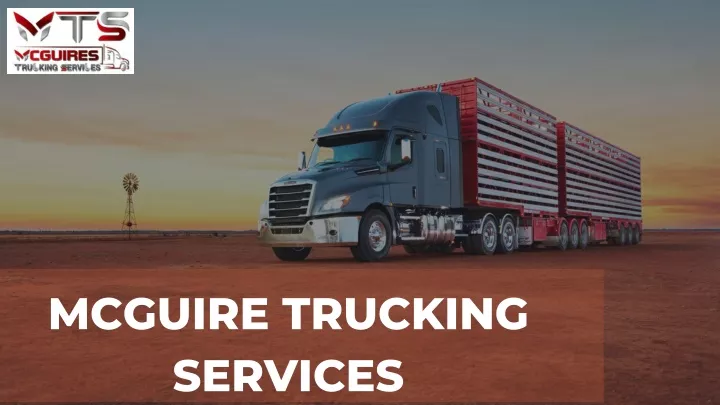 mcguire trucking services