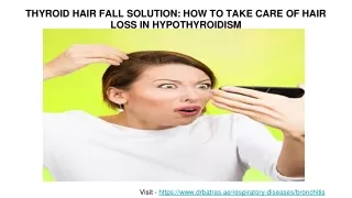 THYROID HAIR FALL SOLUTION