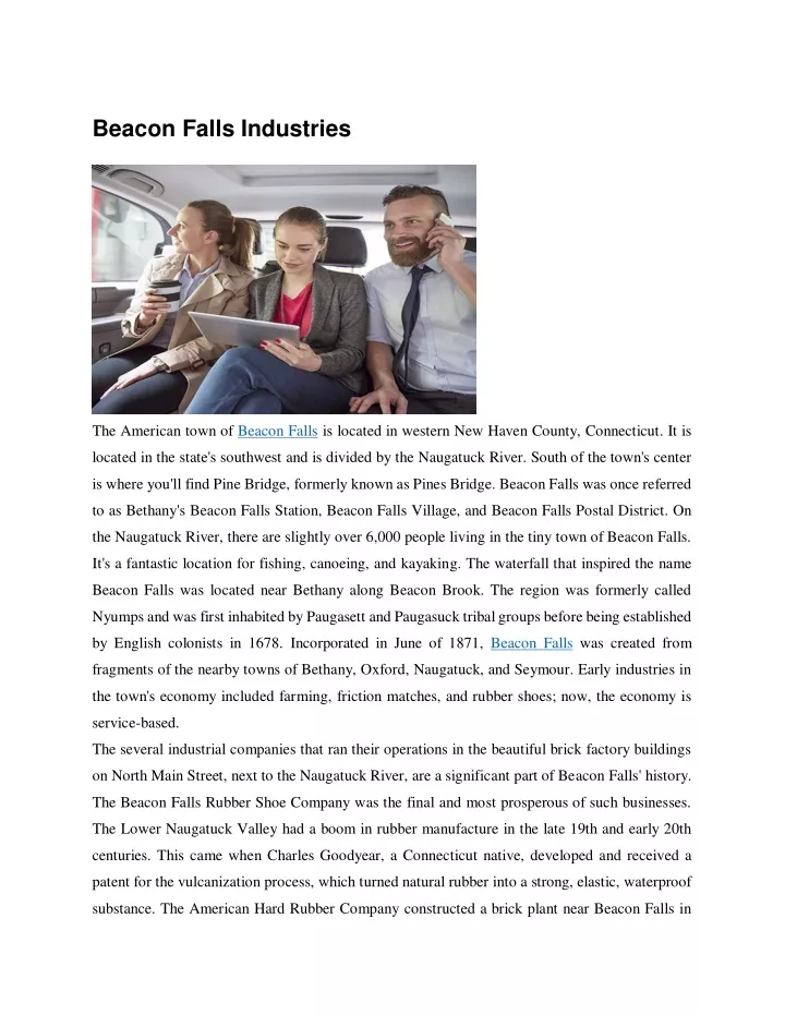 PPT Beacon Falls CT Limo Service PowerPoint Presentation, free