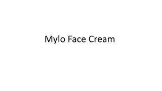 Mylo Face Cream