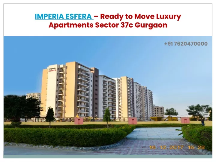 imperia esfera ready to move luxury apartments sector 37c gurgaon