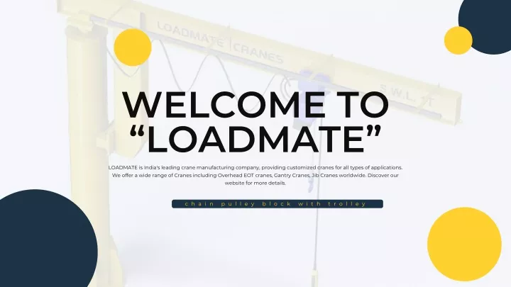 welcome to loadmate