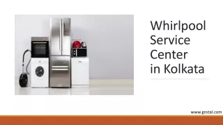 Authorised Whirlpool Service Center in Kolkata