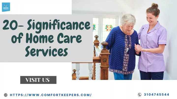 20 significance of home care services