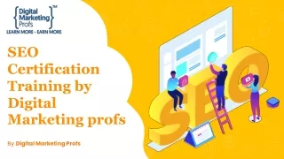 SEO Certification Training by Digital Marketing profs.pptx