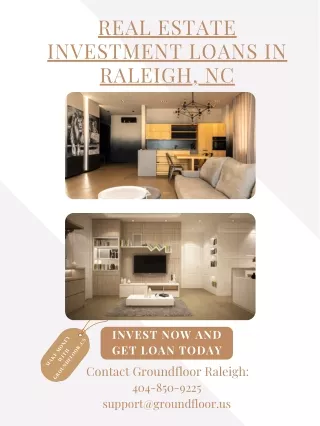 Flip Funding for Raleigh Borrowers