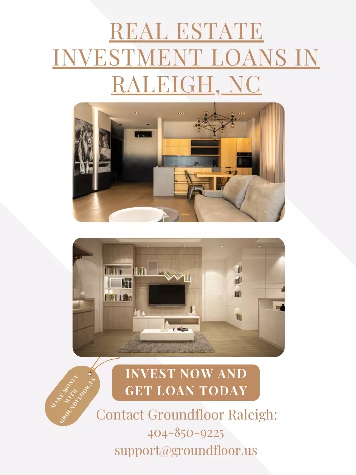 real estate investment loans in raleigh nc