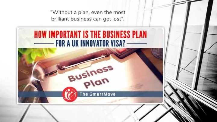 without a plan even the most brilliant business can get lost