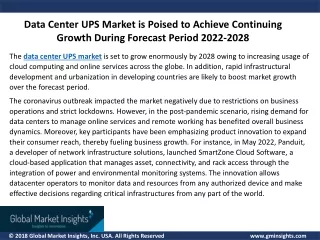 Data Center UPS Market