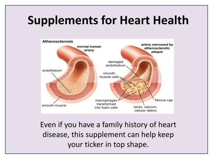 supplements for heart health